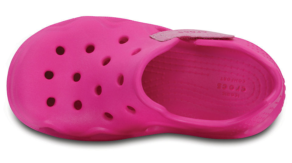 Crocs Kids Swiftwater Wave Neon Magenta – Sole Central