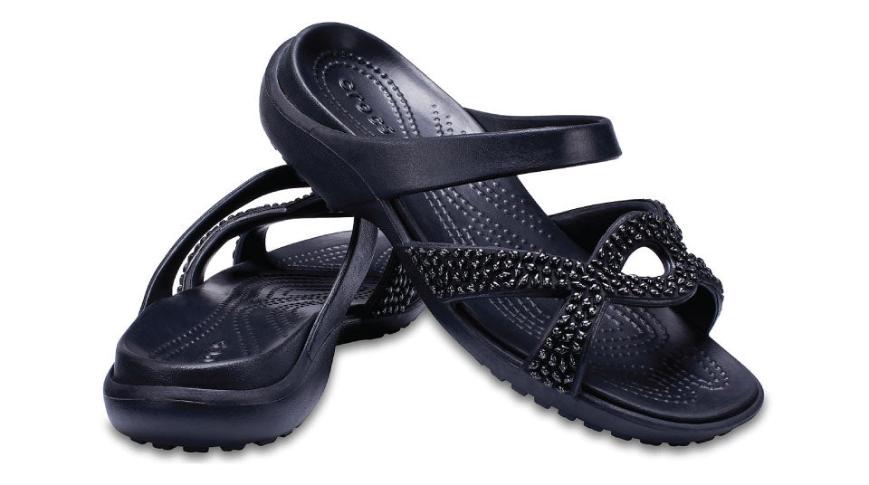 crocs meleen twist navy