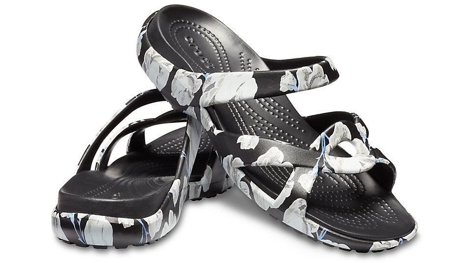 crocs meleen twist graphic sandal