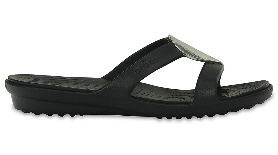 Crocs Sanrah Embellished Sandal Black 