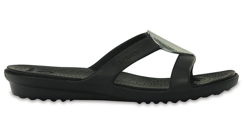 crocs sanrah embellished sandal