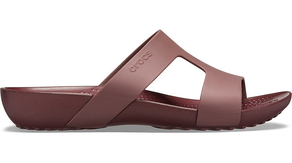 Crocs Serena Slide Burgundy 