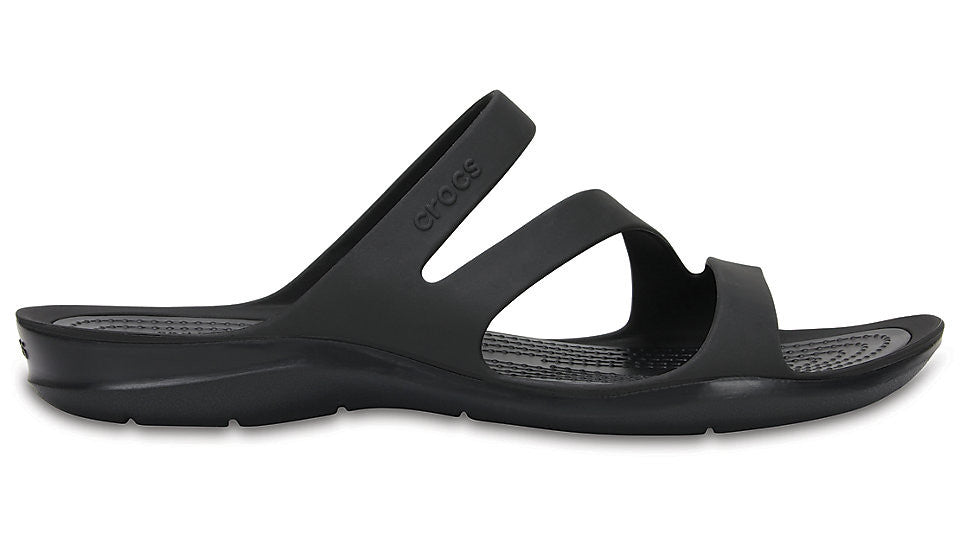 crocs black sandals