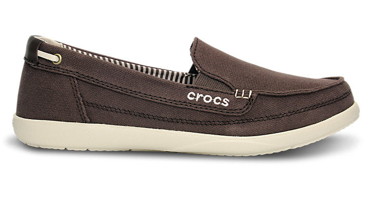 crocs canvas loafer