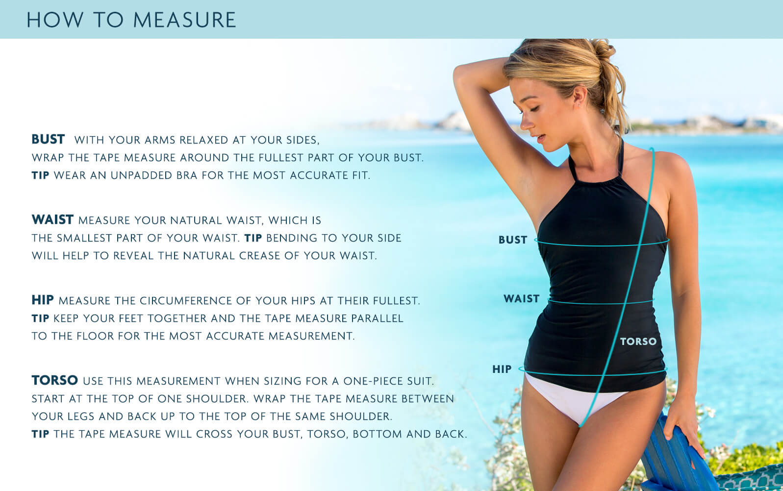 Bikini Size Chart Guide, Find the Perfect Swimsuit