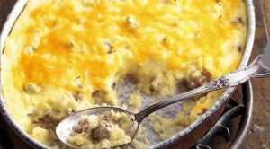 Smoky Sausage and Grits Casserole