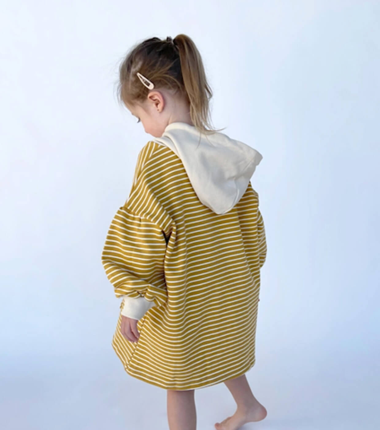 Girl Wearing Hapari Kids Collection Mini Joey Dress