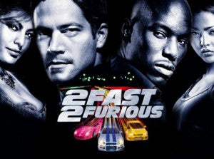 2 Fast 2 Furious Movie Poster