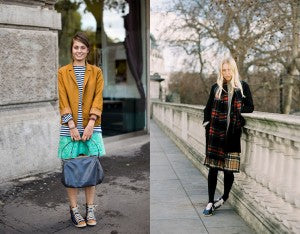 Women Wearing 90's Dressed Up Fashion Trend