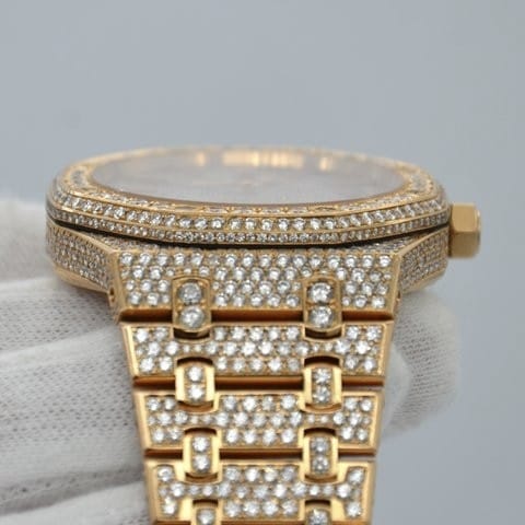 Hip Hop Watch, Moissanite Watch, Diamond Watch, Stainless steel Watch, Watch, Watch For gift, Watch For Men, Gold Watch, Silver Watch,