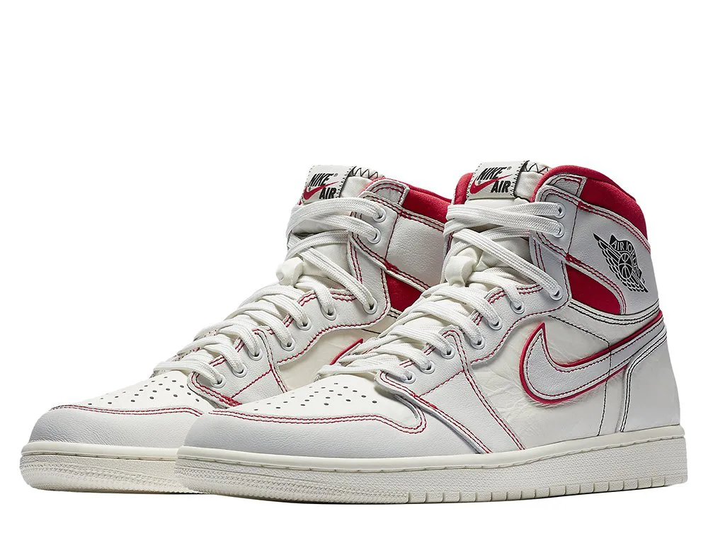 fórmula llave inglesa por favor no lo hagas Zapatillas AIR JORDAN 1 High OG Sail-Red – Zastonic