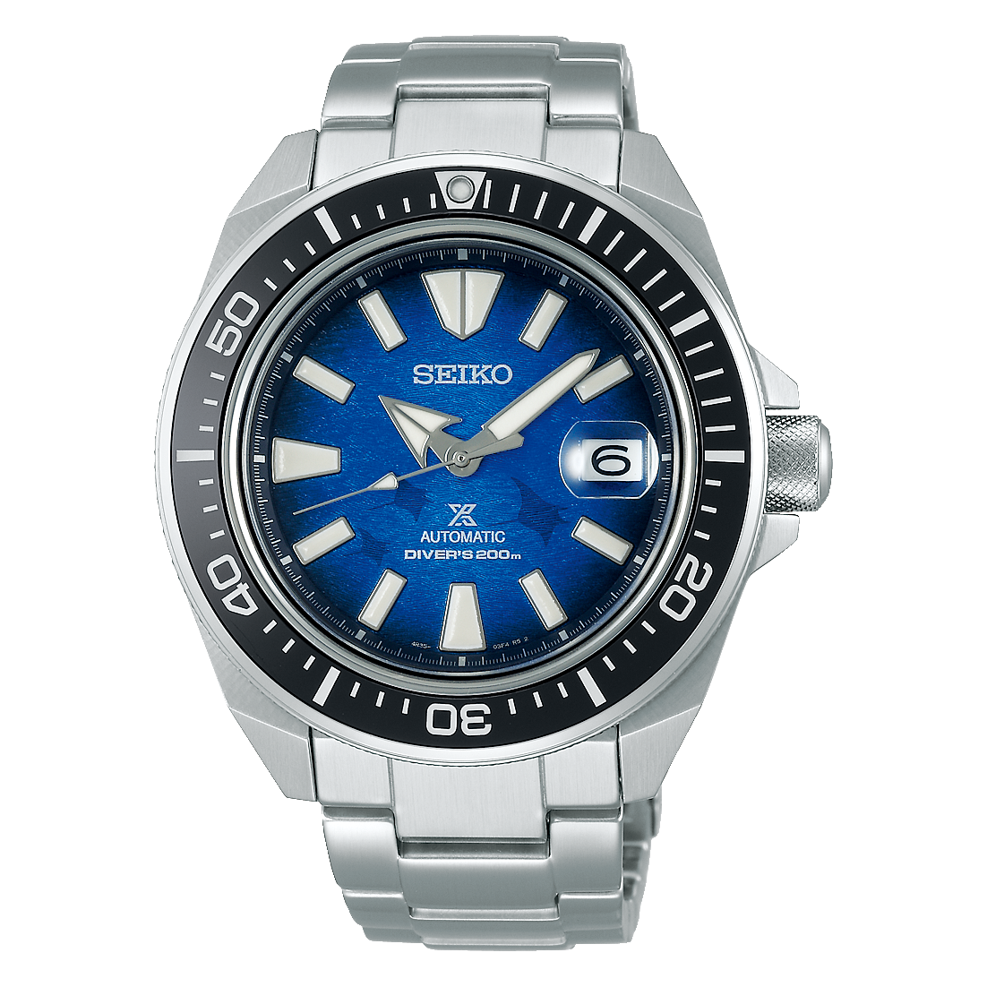 SEIKO PROSPEX AUTOMATIC KING SAMURAI SAVE THE OCEAN MANTA RAY SRPE33 S – 3D  Watch Shop