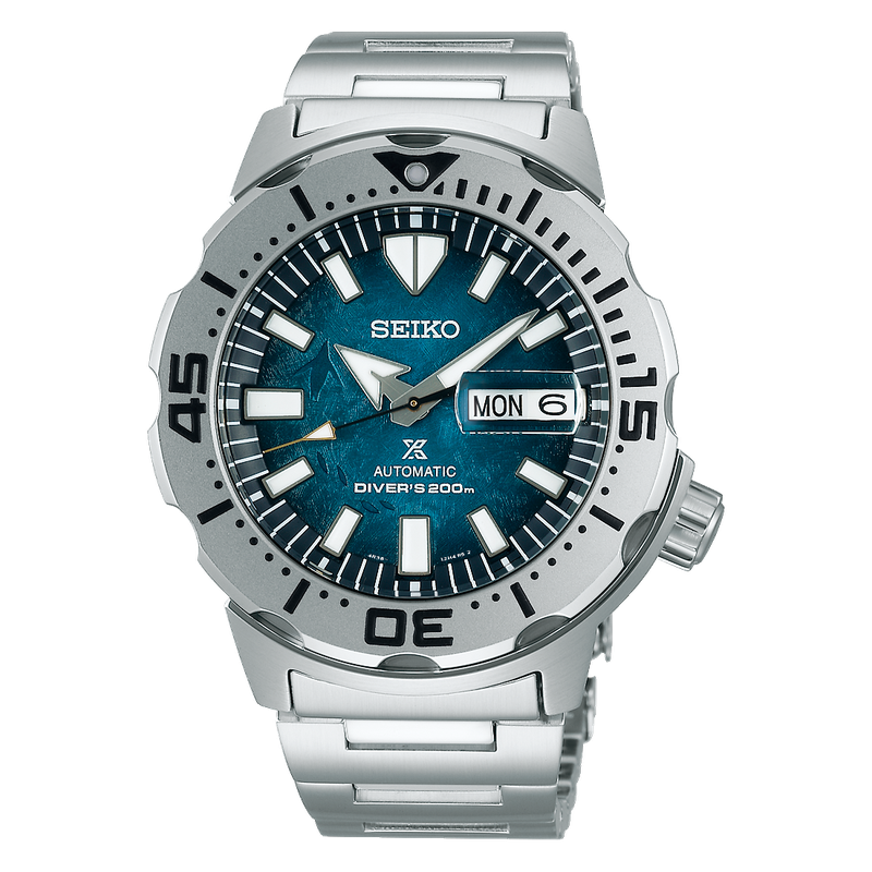 SEIKO PROSPEX AUTOMATIC MONSTER SAVE THE OCEAN MANTA RAY SRRH75 SRRH75 – 3D  Watch Shop