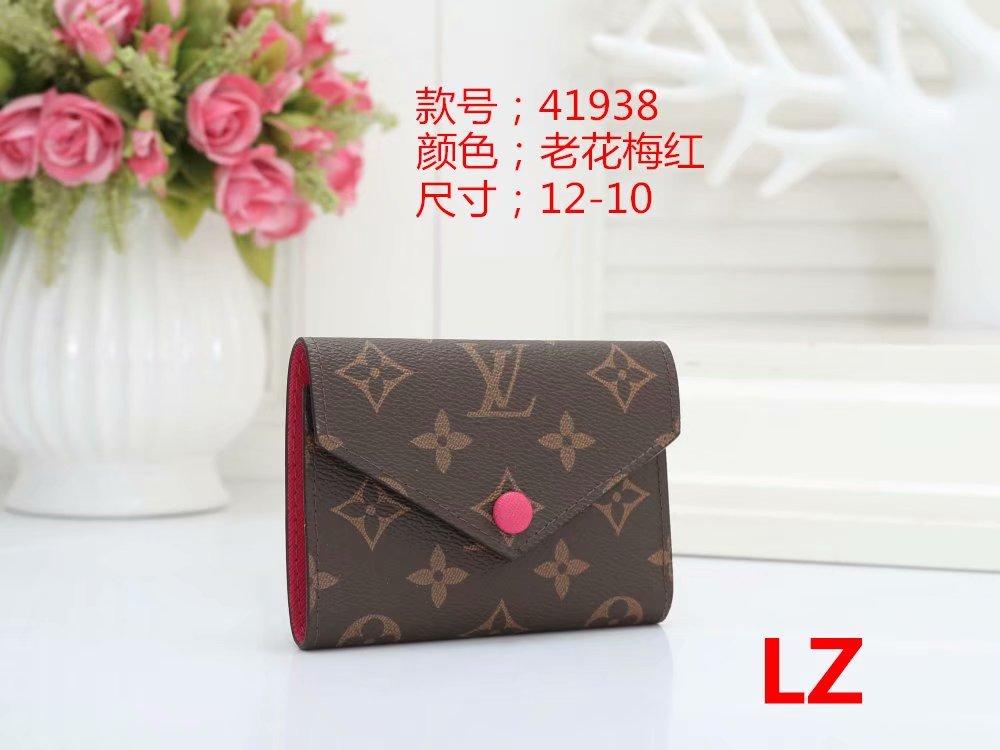 LV Louis Vuitton fashion cheap discount wallet Women handbag zer