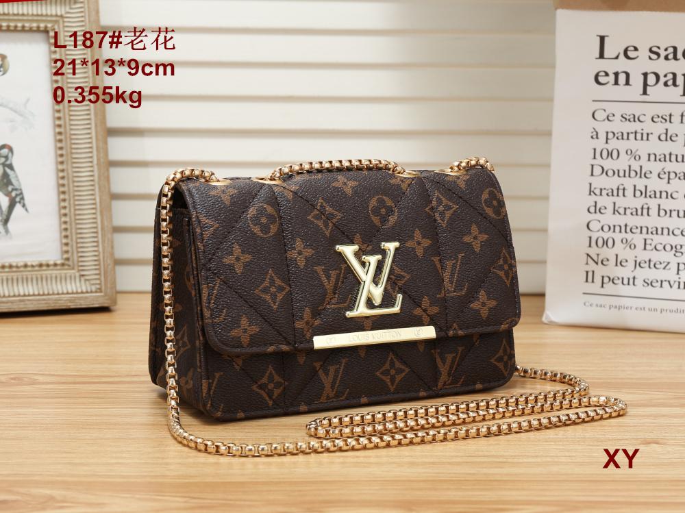 LV Louis Vuitton fashion cheap discount shopping bag women's backpack handbag Single Shoulder Ba