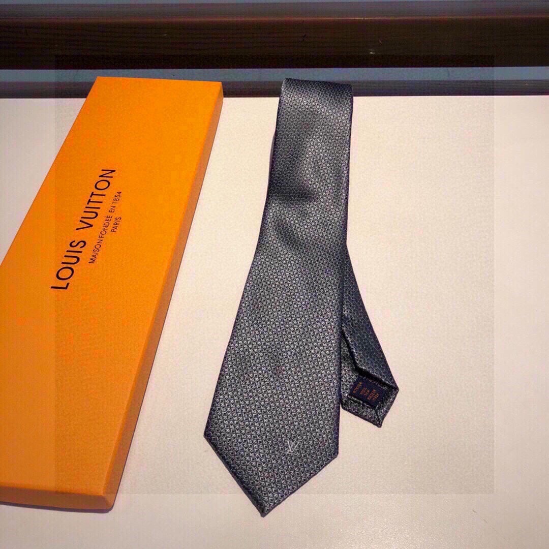 LV Louis Vuitton Fashion Classic Formal Tie Necktie Boys Men Male