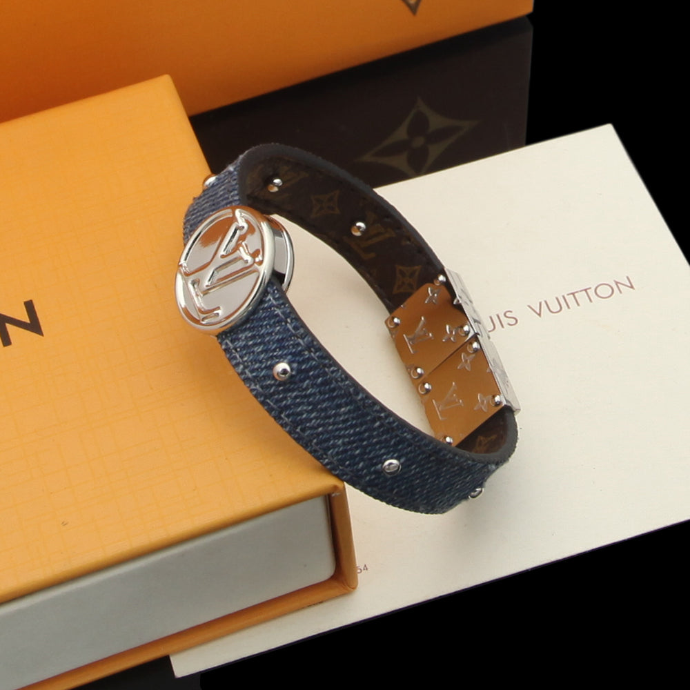 Louis Vuitton 2022 New Fashion Bracelet Jewelry Double sided Leather Bracelet