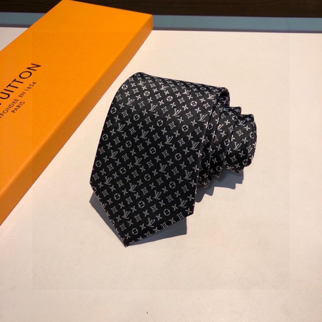 LV Louis Vuitton Fashion Classic Formal Tie Necktie Boys Men Male