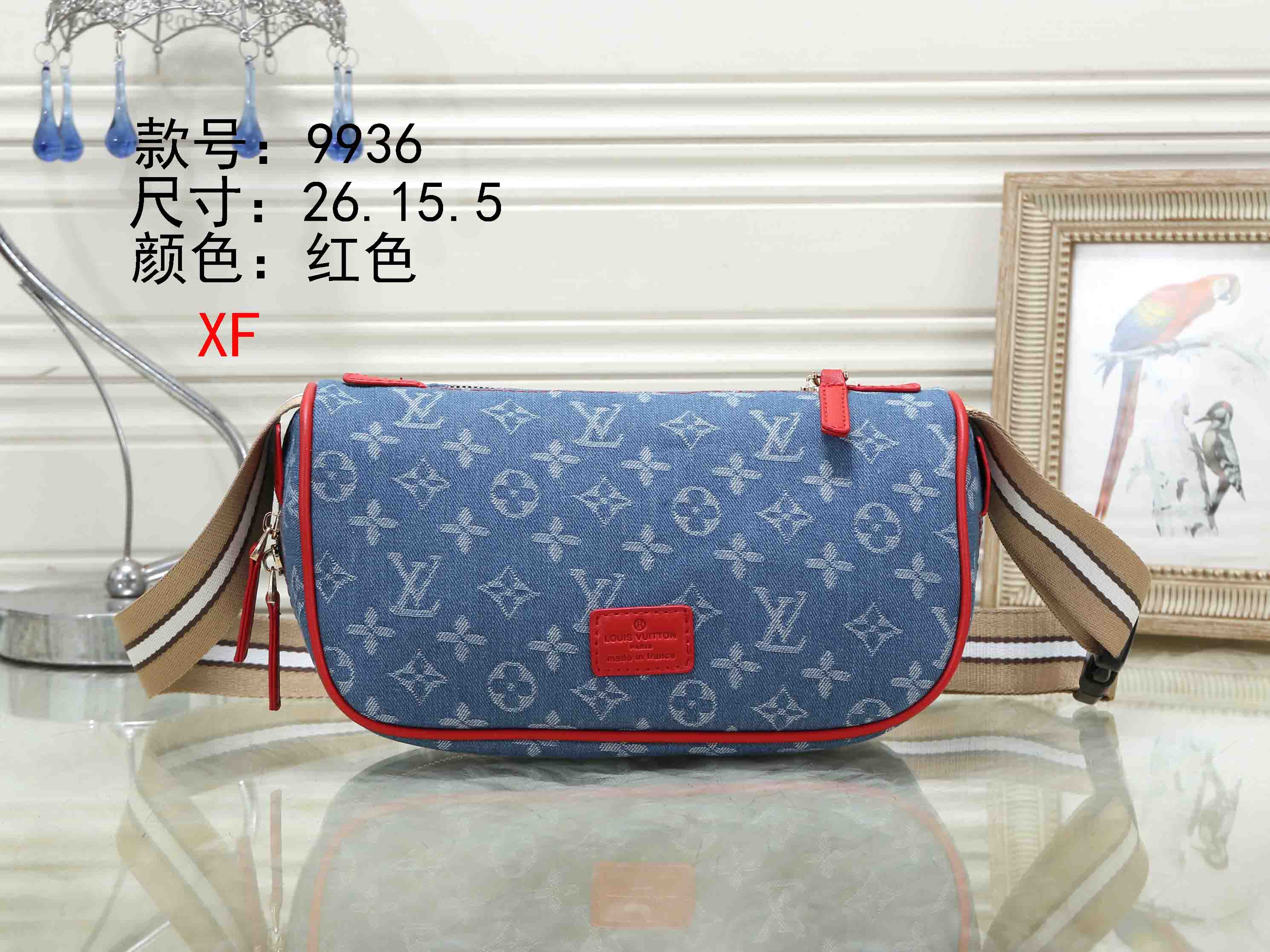 LV Louis Vuitton fashion cheap discount shopping bag women's backpack handbag Single Shoulder Ba