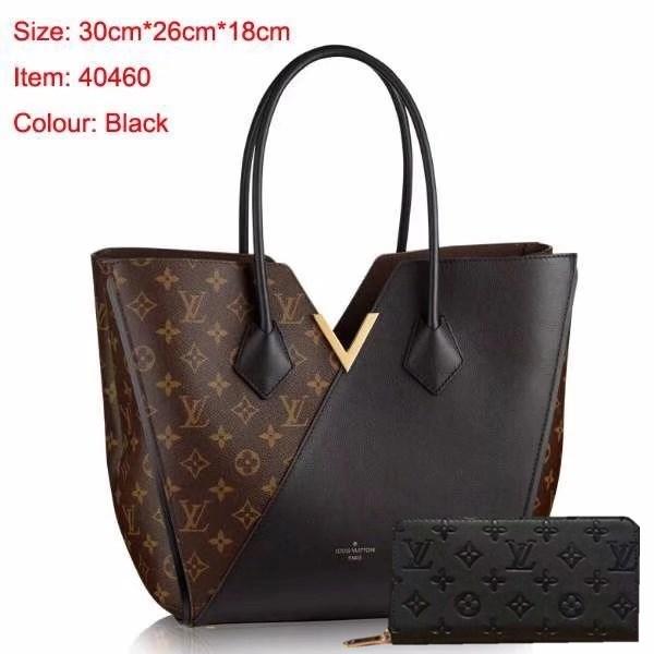 LV Louis Vuitton cheap discount two piece shopping bag Women classic fashion Shoulder Bag Handbag Wa