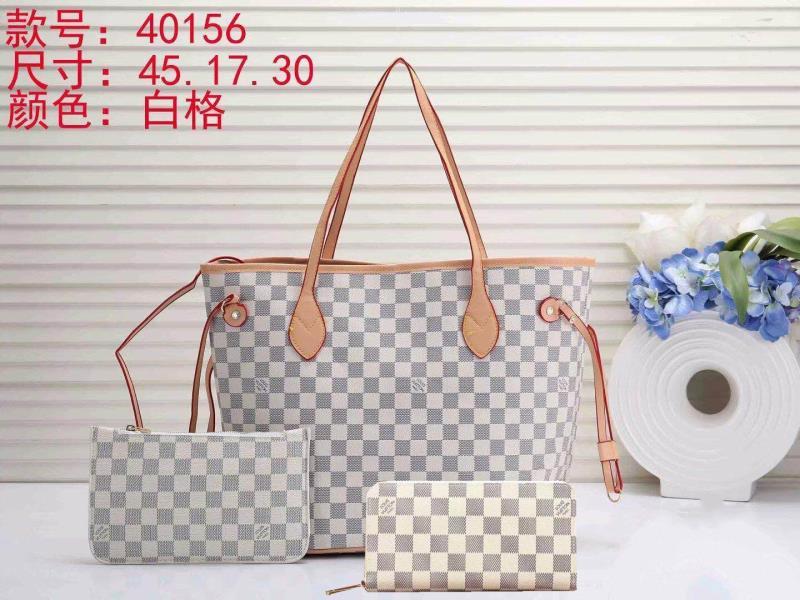 LV Louis Vuitton cheap discount three piece shopping bag Women classic fashion shoulder bag handbag 