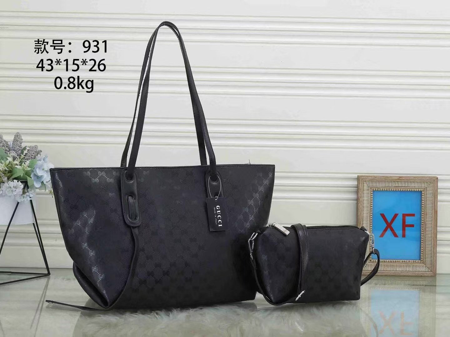 LV Louis Vuitton cheap discount two piece shopping bag Women classic fashion Shoulder Bag Handbag Wa