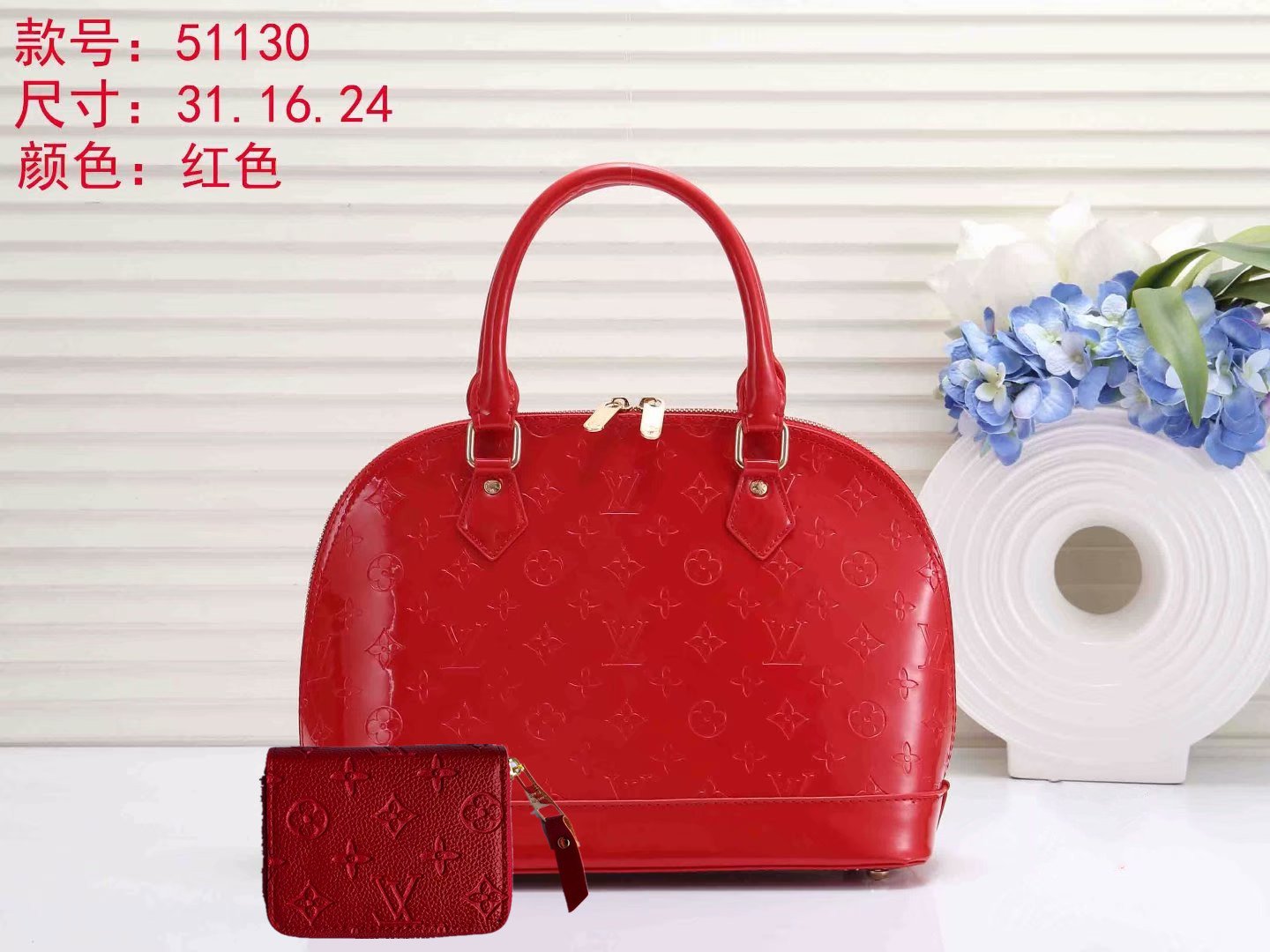 LV Louis Vuitton cheap discount two piece shopping bag Women classic fashion Shoulder Bag Handbag Wa