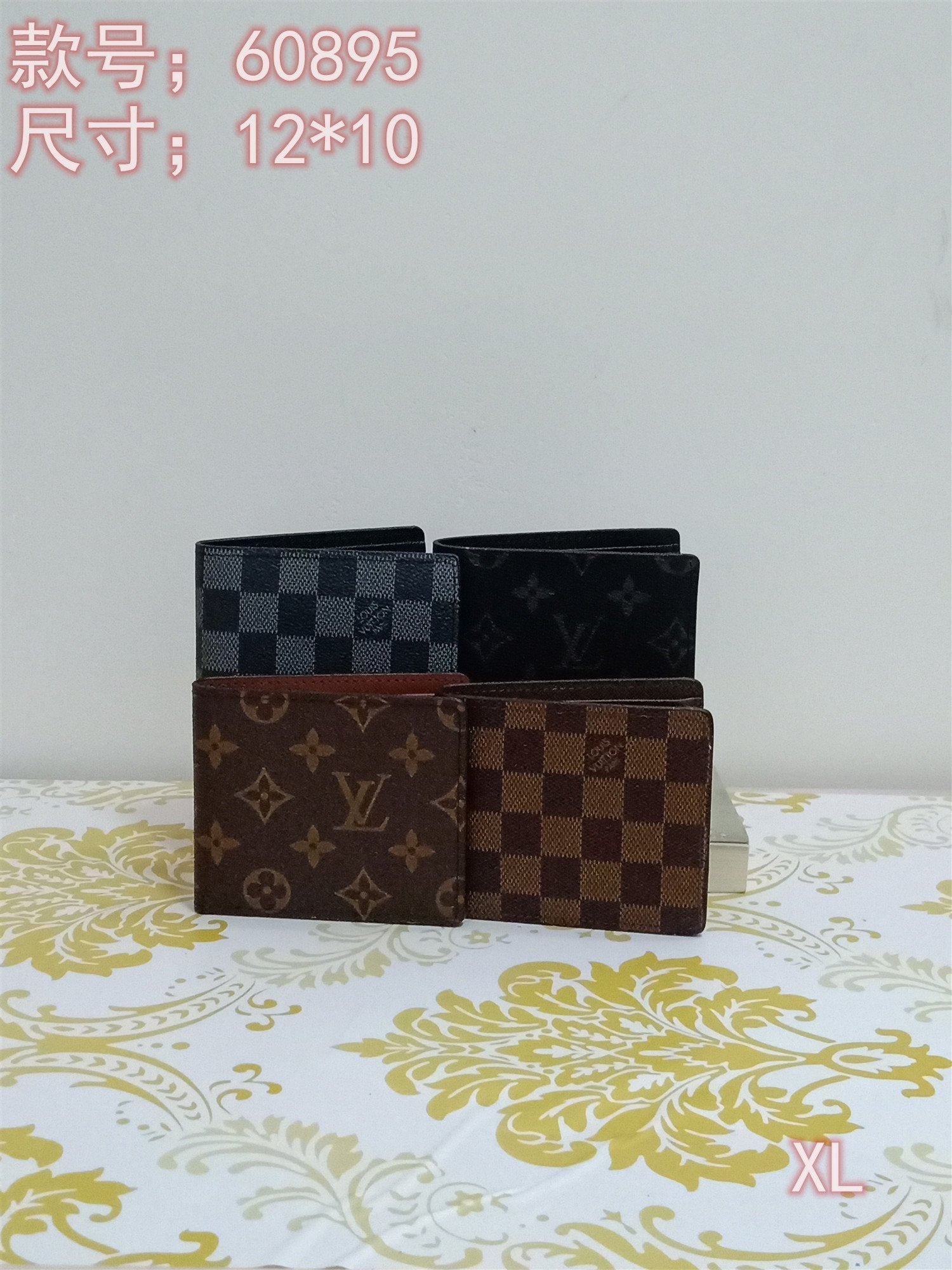 LV Louis Vuitton fashion cheap discount wallet Men handbag zero wallet key bag card clip bag 4