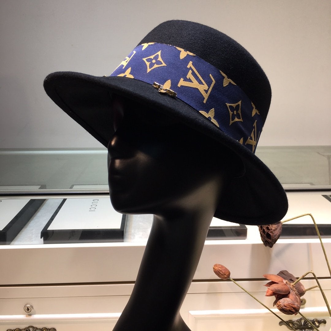 LV Louis Vuitton Men Women Fashion Top Hat lightweight breathable Beach Hat daily versatile travel h