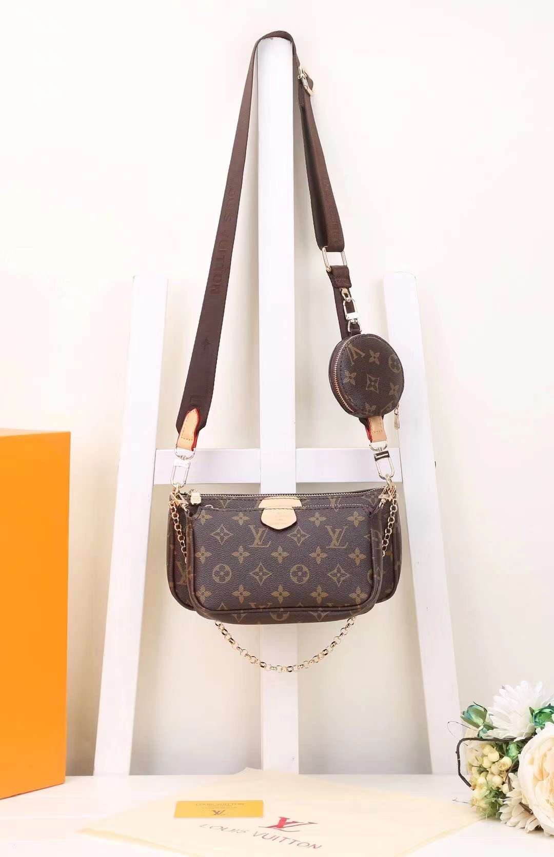 LV Louis Vuitton cheap discount three piece shopping bag Women c