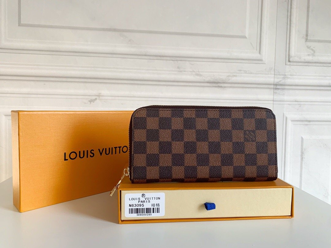 LV Louis Vuitton fashion cheap discount wallet Men handbag zero wallet key bag card clip bag 4