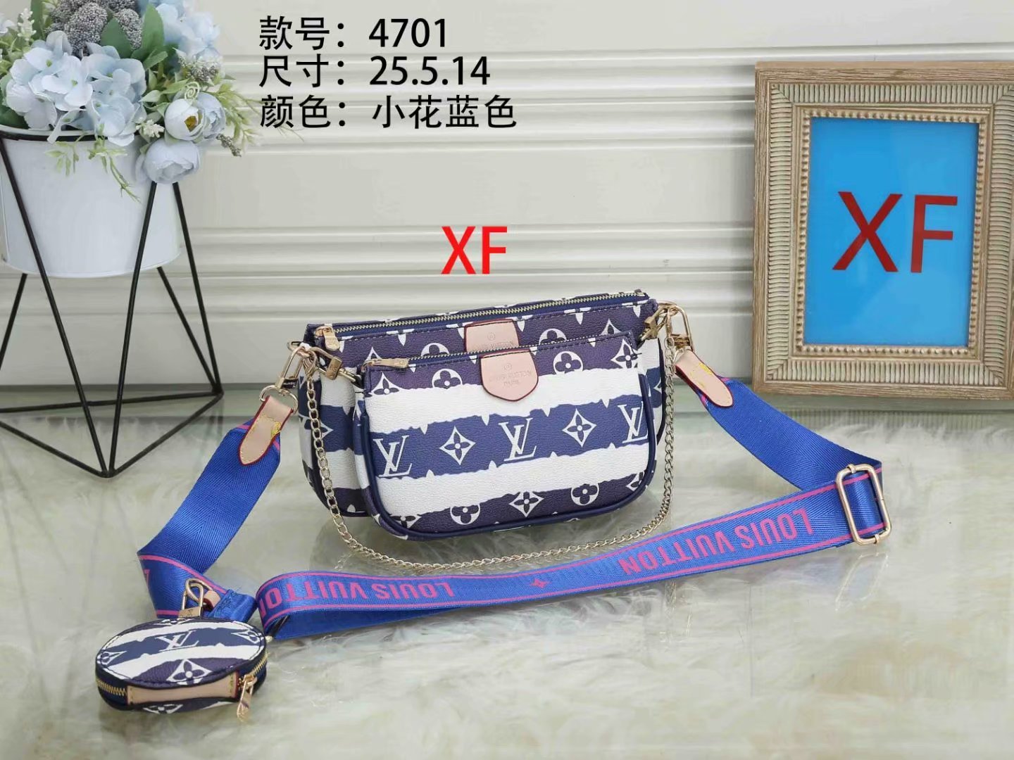 LV Louis Vuitton cheap discount three piece shopping bag Women classic fashion shoulder bag handbag 