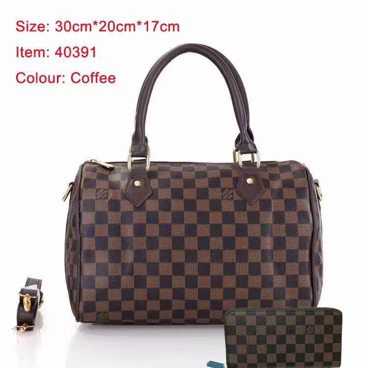 LV Louis Vuitton cheap discount two piece shopping bag Women classic fashion Shoulder Bag Handbag Wa