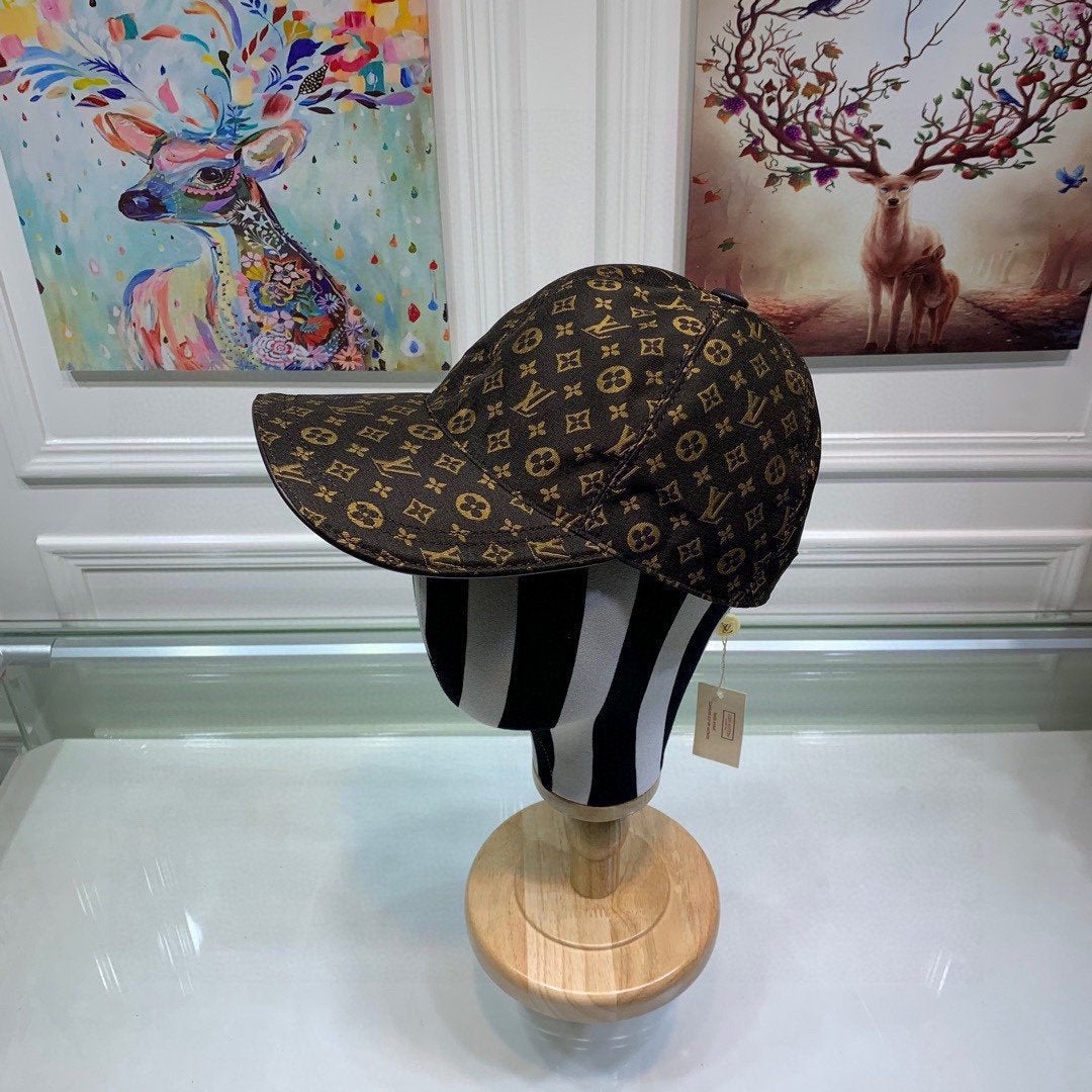 LV Louis Vuitton Men Women new baseball cap, simple atmosphere, casual and versatile sports cap12