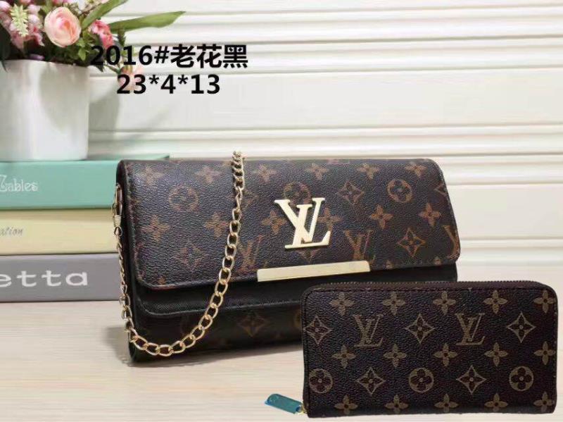 LV Louis Vuitton cheap discount two piece shopping bag Women classic fashion Shoulder Bag Handbag Wa