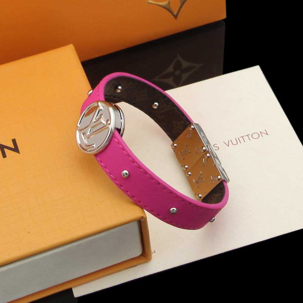 Louis Vuitton 2022 New Fashion Bracelet Jewelry Double sided Leather Bracelet