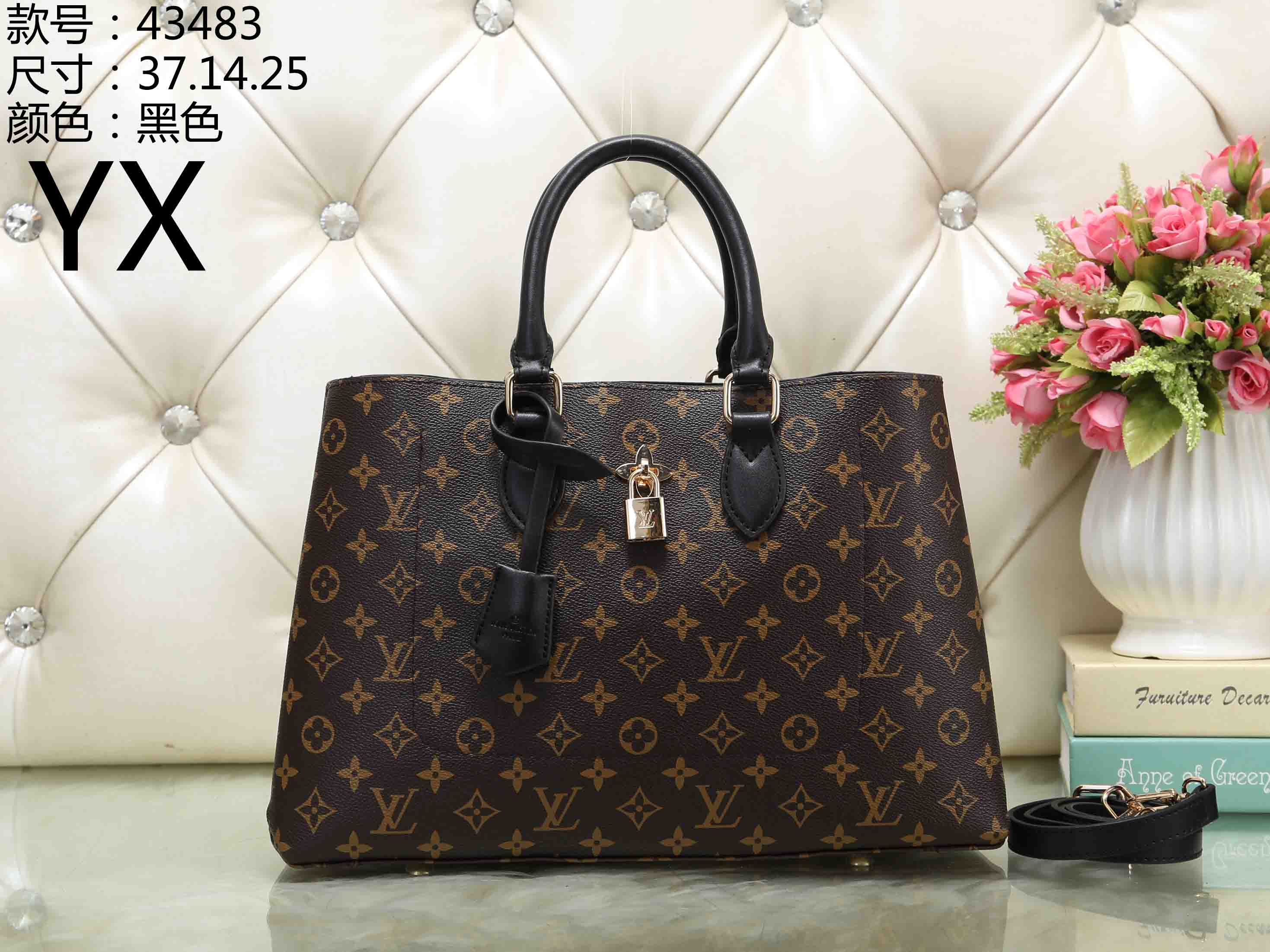 LV Louis Vuitton fashion cheap discount shopping bag women's