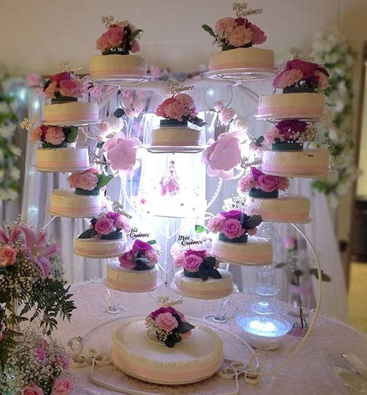 Top 98+ imagen herreria boda base de pastel