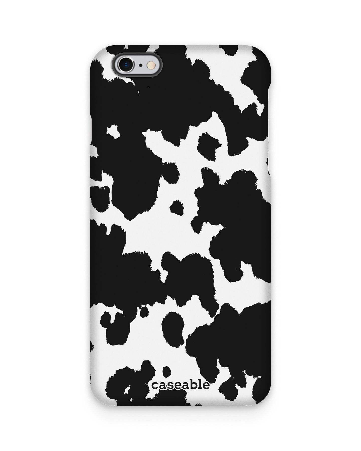 iPhone Plus/6s Hard Shell Phone Case Cow Print |