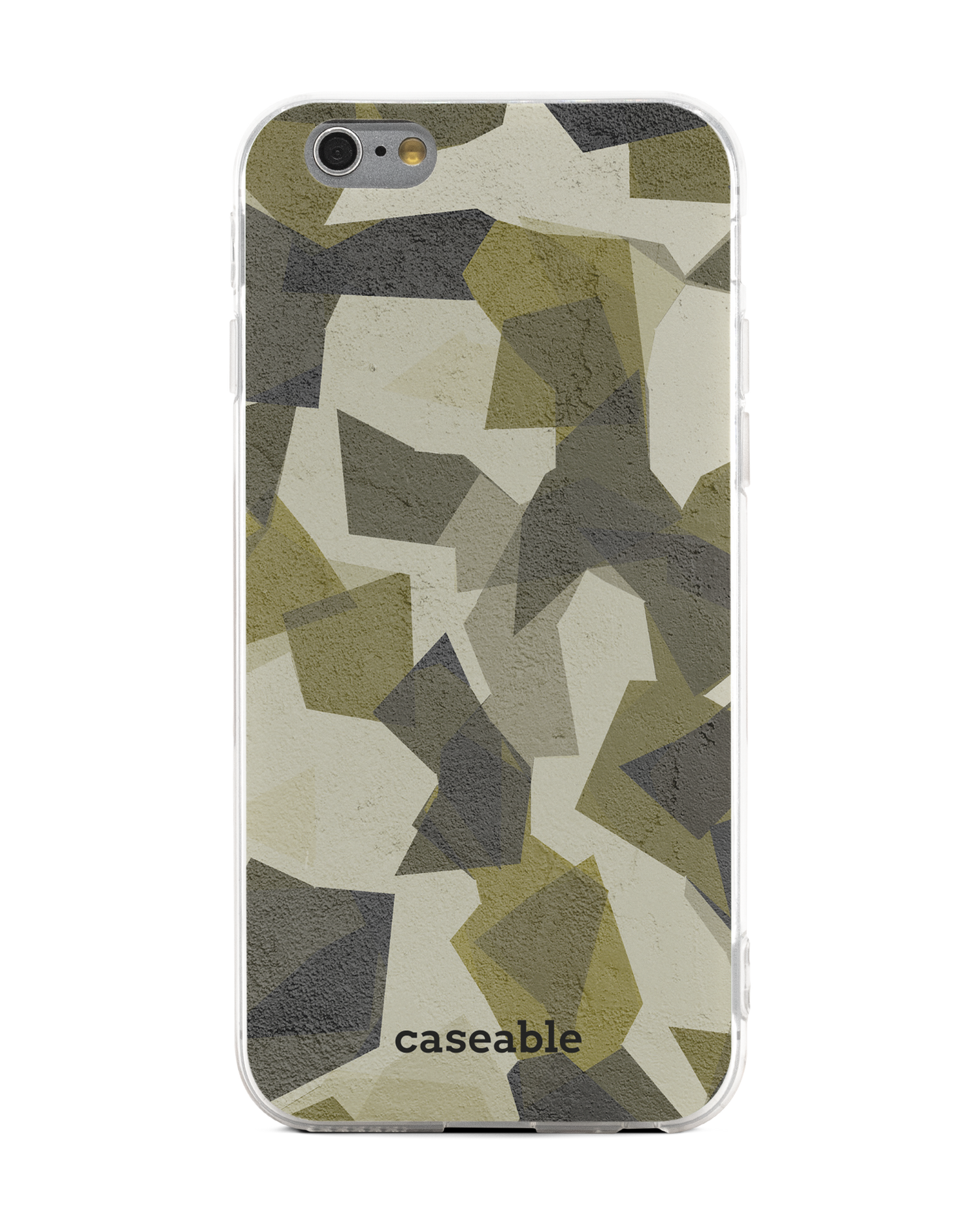 jogger Berolige Spænde iPhone 6/6s Silicone Phone Case Geometric Camo Green | caseable