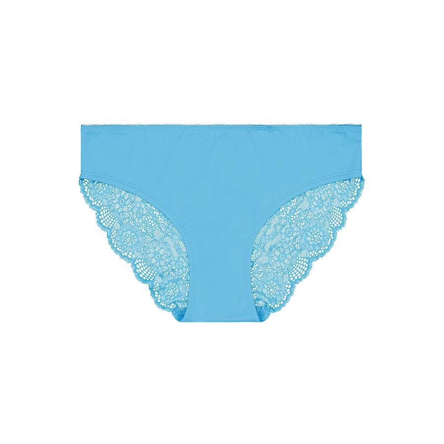 Alyssum Lace Bum Bikini Brief - Lagoon