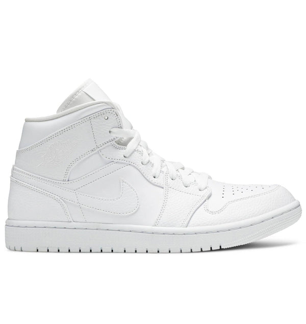 jordan air 1 mid triple white