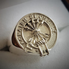 Clan Cameron Signet Ring