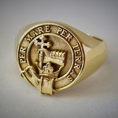 MacDonald Clan Signet Ring