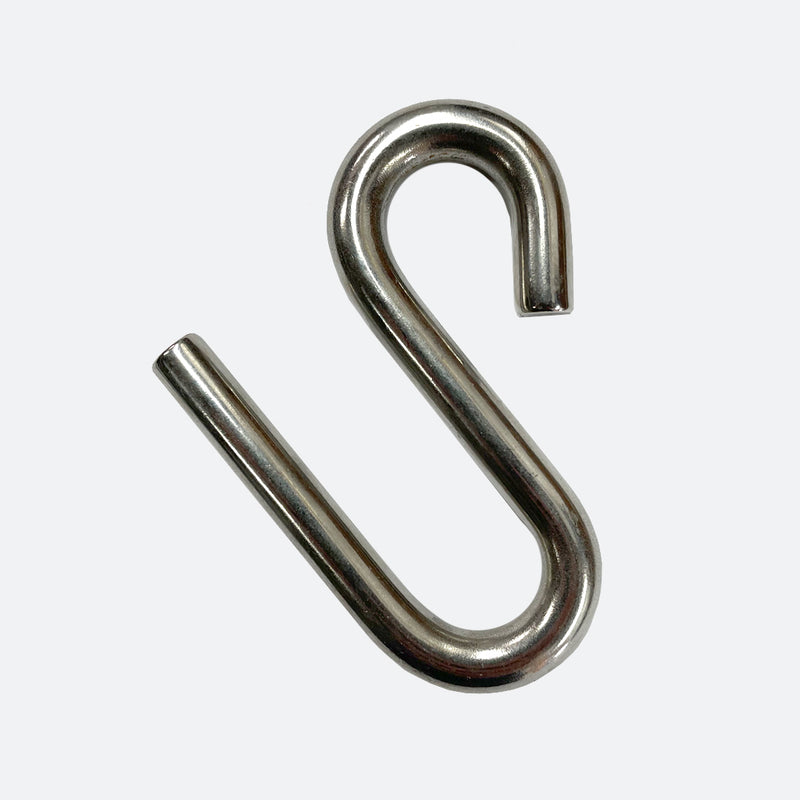 1/4 x 1.97 Stainless Steel Asymmetric S Hook