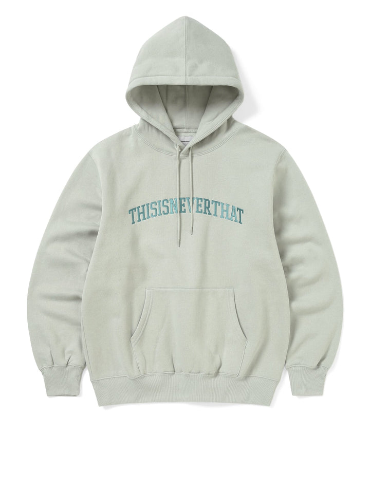 Arch-Logo Hoodie Stone