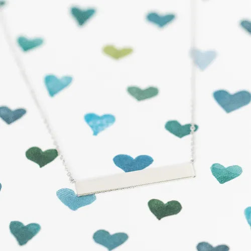 Green and blue hearts