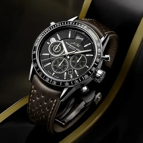 Black Raymond Weil watch