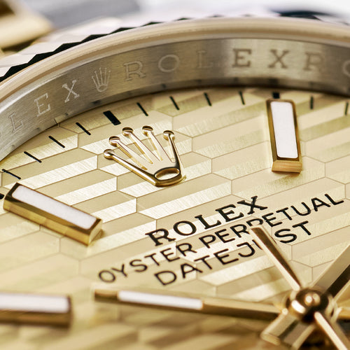 Rolex Oyster Perpetual Datejust Gold Dial