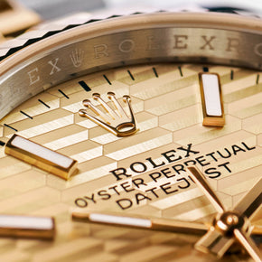 Rolex Oyster Perpetual Datejust Gold Dial